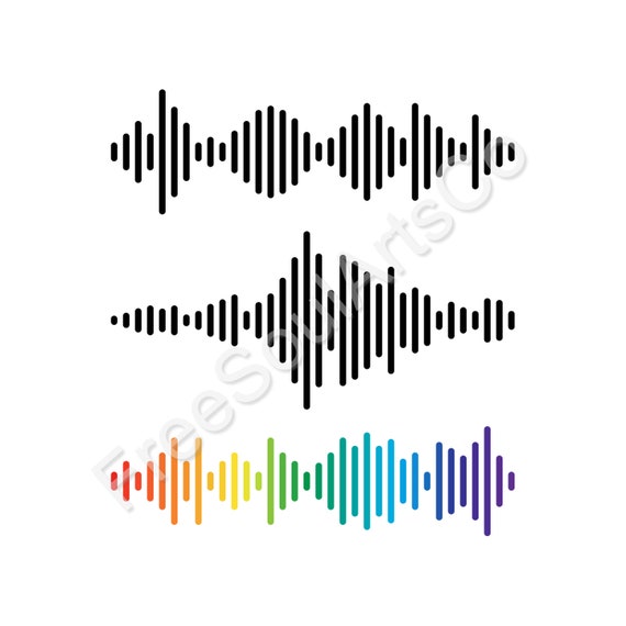 Sound Wave Svg. Music Svg. Sound Wave Audio Vibration Svg. Etsy Australia