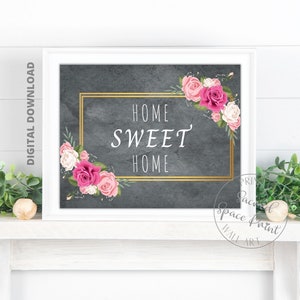 Home Sweet Home, Home Decor, Wall Hanging, House Warming Gift, House Warming, Wall Art