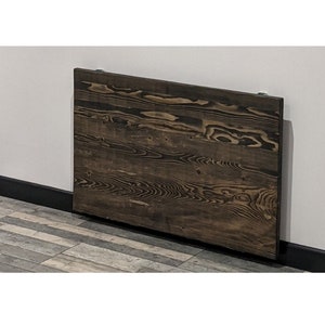 Mesa de bar o de oficina de madera maciza Murphy - Mesa flotante con ángulo ajustable - Mesa de dibujo inclinada montada en la pared - Mesa de lavandería plegable personalizada para vehículos recreativos