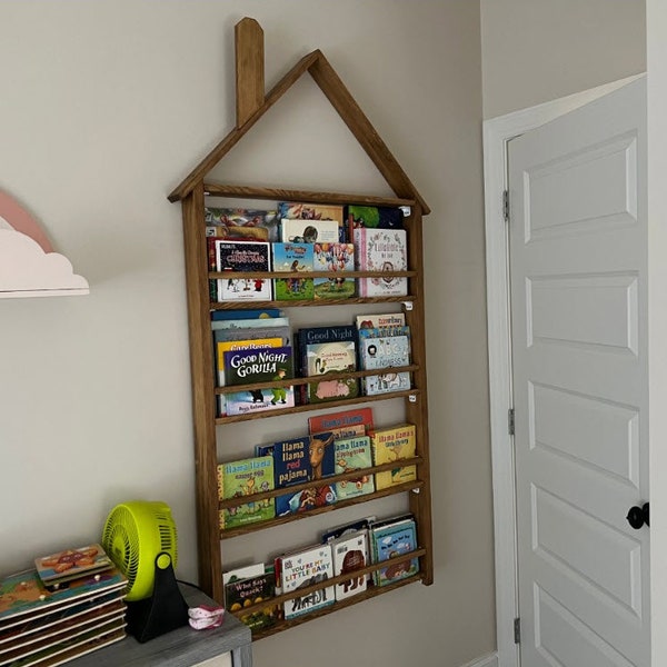 Montessori Bookshelf Etsy
