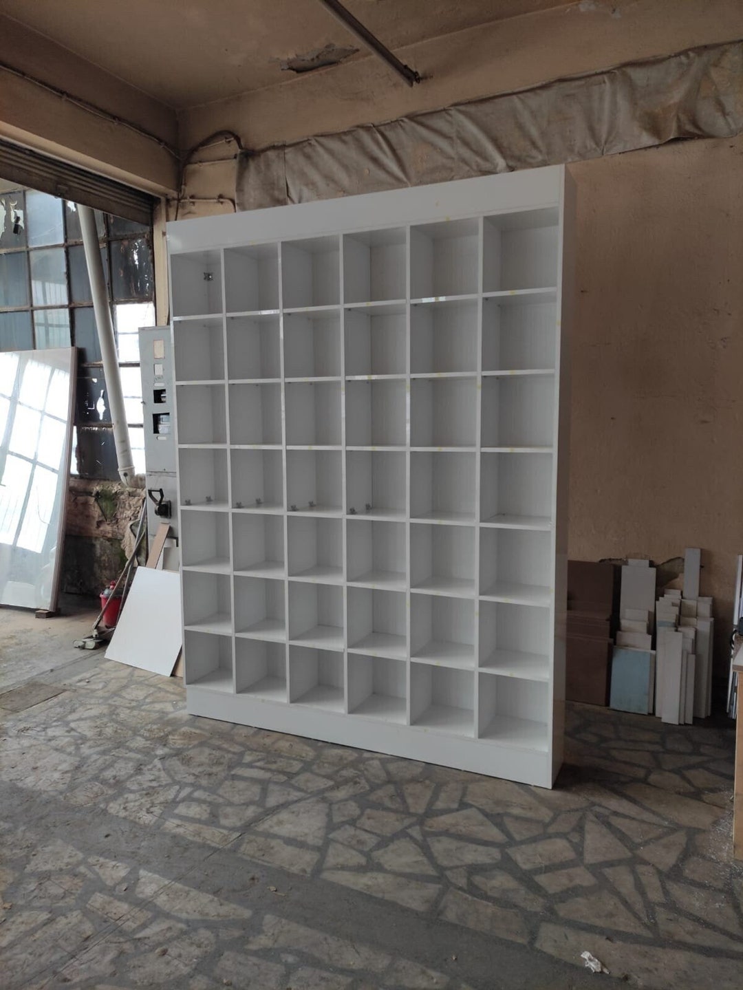 Wooden Large Bookshelf - Gorgeus Customizable Library - Modern Big ...