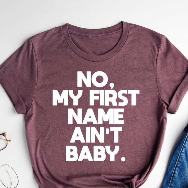 No My First Name Ain't Baby Shirt, Queen Of Pop Shirt,  Song Lyrics T-Shirt, Concert Tee,Together Again Tee,Pop Icon Fan Gift,Music Tour Tee