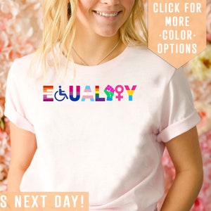Equality Shirt Gift For Activists, Social Justice Shirt, Pride T-Shirt, Diversity Clothing, Human Rights Shirt, Inclusion Matter Sweatshirt