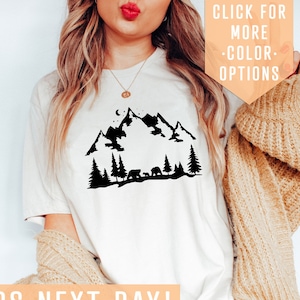 Wildlife Shirt Gift For Nature Lover, Camping Shirt, Wil Bear Tshirt, Nature Sweatshirt, National Park Clothing, Hiking Hoodie, Gift For Him