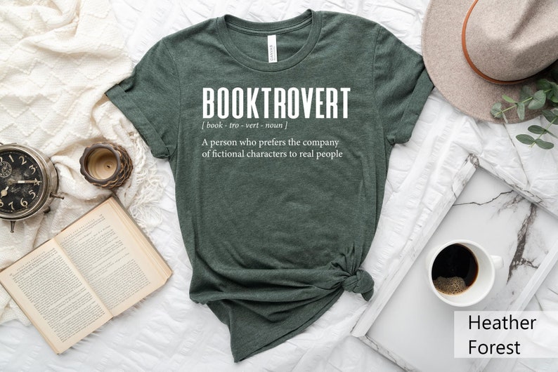 Booktrovert T-shirt, Definition Shirts, Nerd Tshirt, Bookish Shirts, Teacher Tshirt, Librarian Shirt, Book Nerd Shirt,Library Lover,Bookworm 