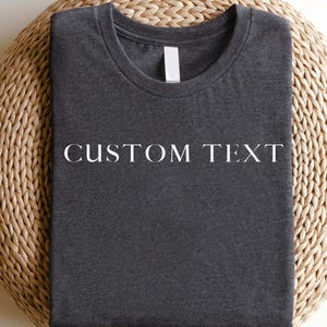 Chemise couleurs confort personnalisée, Chemise texte personnalisée, Chemise personnalisée, Chemise personnalisée, Chemise cadeau personnalisée