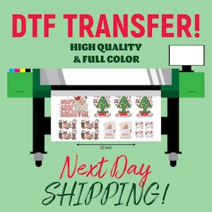 DTF Transfers, DTF Transfers Ready For Press, Custom Heat Transfer,Screen Print Transfer,Bulk DTF Transfer,Gang Sheet Dtf, Custom Gang Sheet