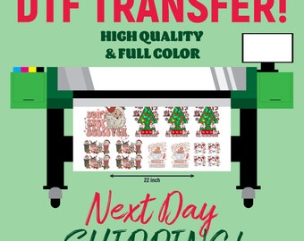 DTF Transfers, DTF Transfers Ready For Press, Custom Heat Transfer,Screen Print Transfer,Bulk DTF Transfer,Gang Sheet Dtf, Custom Gang Sheet