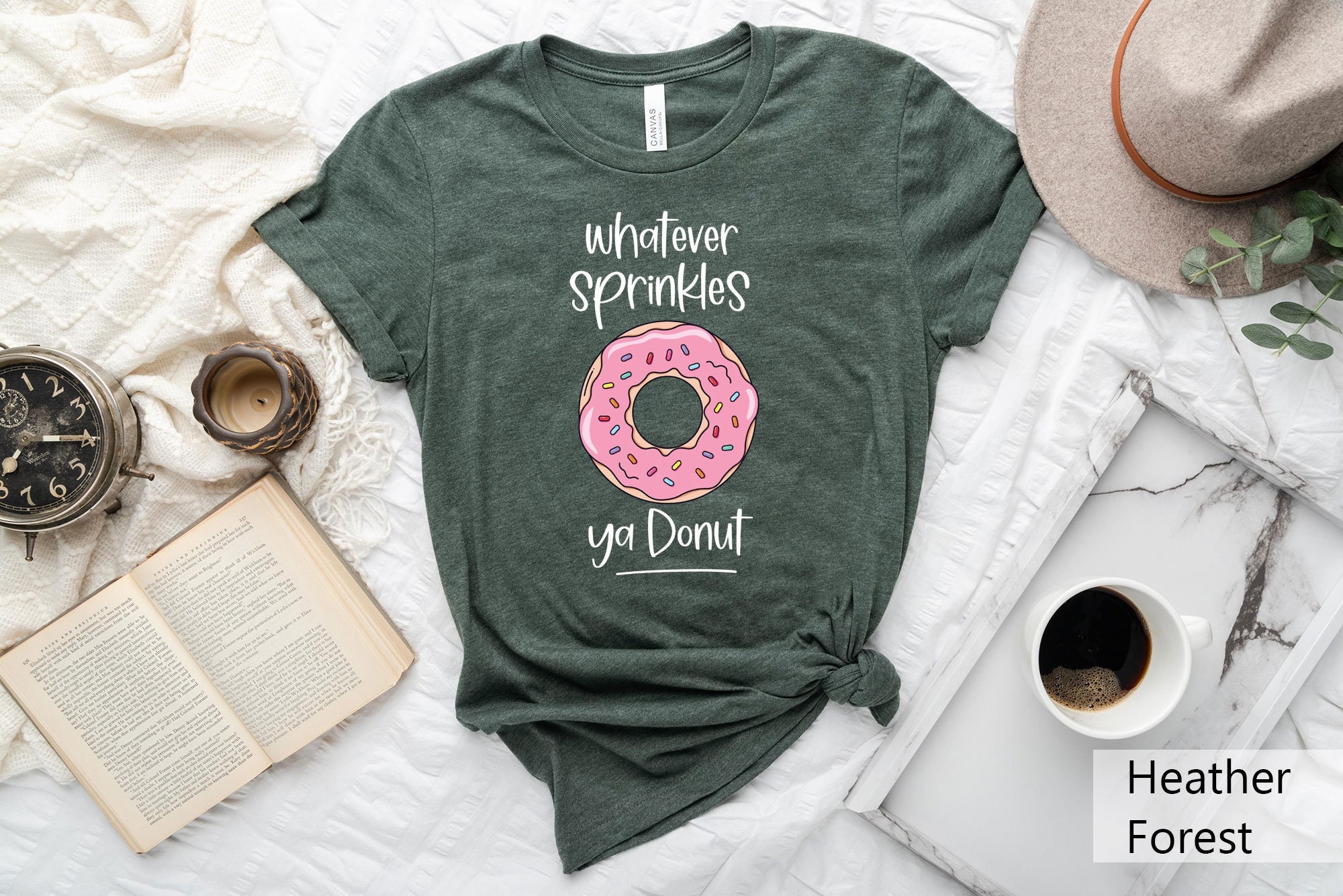Whatever Sprinkles Your Donuts T-Shirt, Donut Shirt