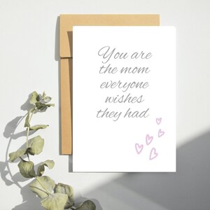Mom Birthday Card, Amazing Mom Gift, Birthday Card Mother, Special Mum Birthday Card