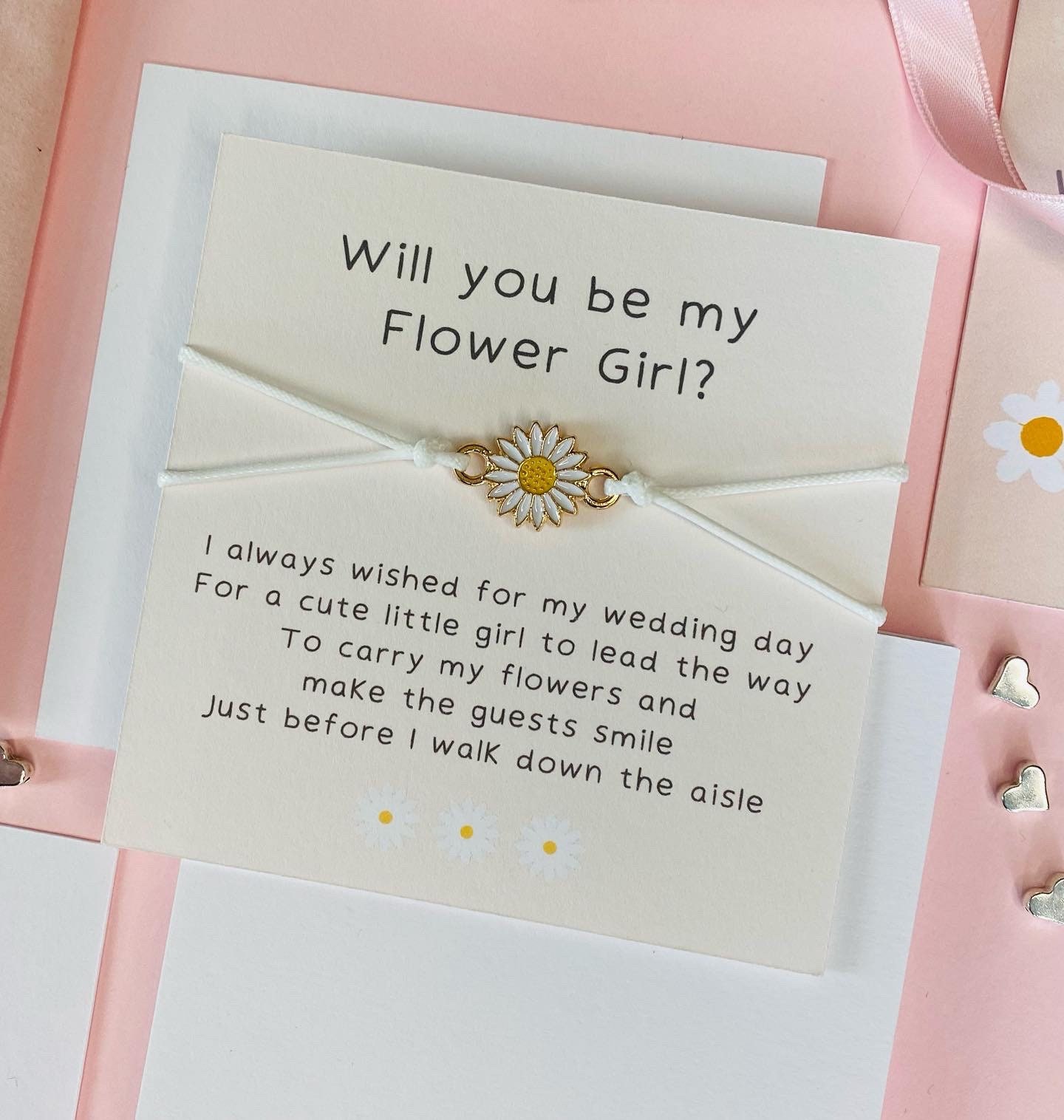Flower Girl Proposal Keepsake Gift Young Bridesmaid Gift Etsy