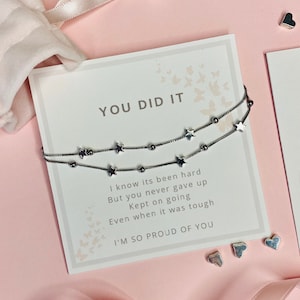 You Did It Congratulations Gift for Daughter, Sister or Friend, School or College Graduation, Passed Exams, Driving Test, New Job Gift
