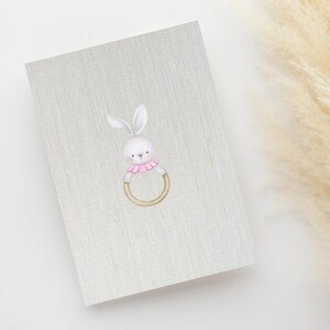 New Baby Girl Card, Baby Shower Card, New Baby Gift, Christening Card, Congratulations Baby Card