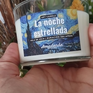 Starry Night Soy Candle