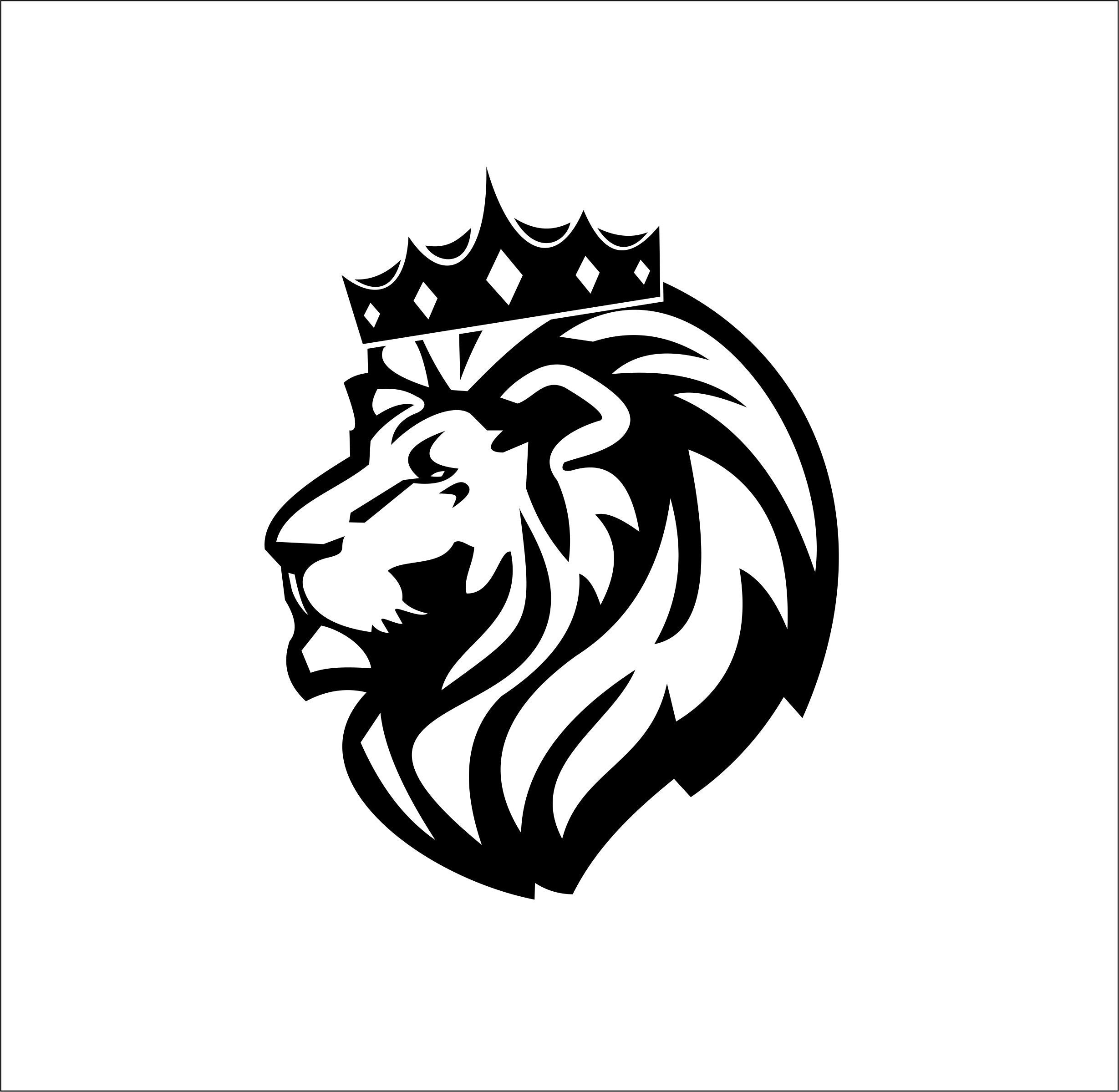Lion King Svg DXF PNG Digital File Cutting File Lion King - Etsy Canada
