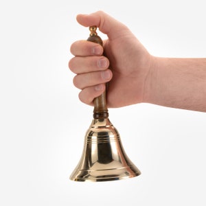 SALE -Hand Bell Call Bell Brass Wedding Bells,school, office bell