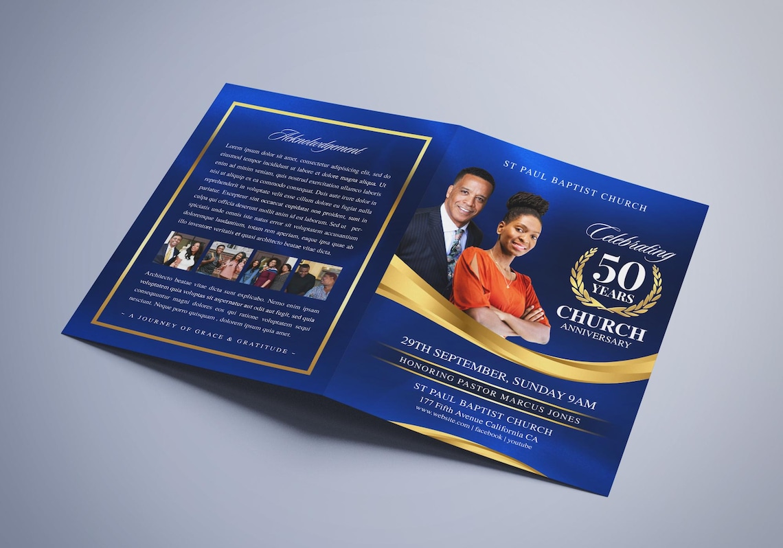 Church Anniversary Program | Pastor Appreciation Program | Pastoral ...