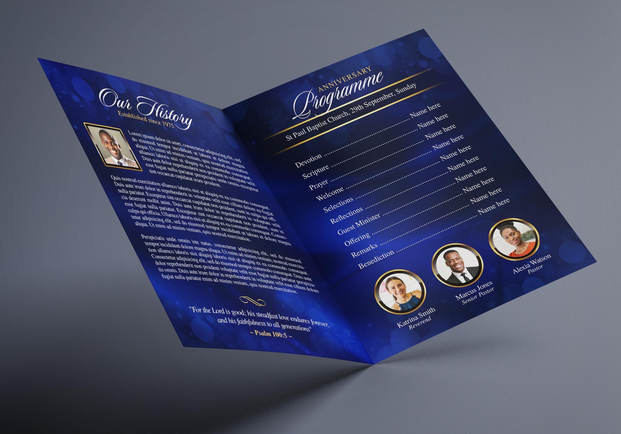 Church Anniversary Program | Pastor Appreciation Program | Pastoral ...