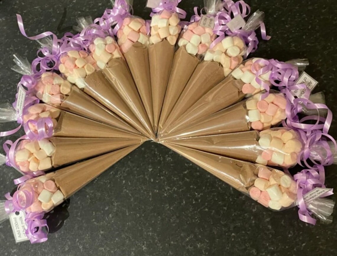 Hot Chocolate / Milkshake Cone - Etsy UK