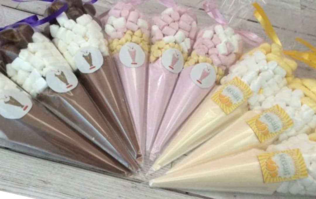Hot Chocolate / Milkshake Cone - Etsy UK