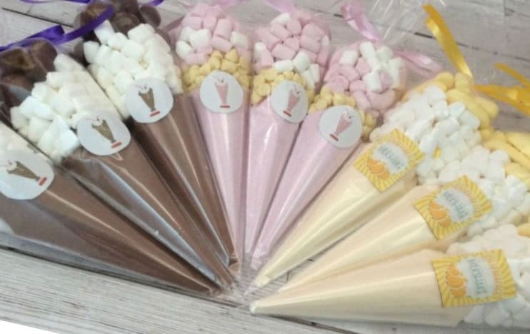Hot Chocolate / Milkshake Cone - Etsy UK