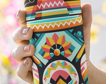 Cinco de Mayo 20oz Tumbler with Colorful Mexican Folk Art Design – Great Gift for Fiesta Lovers, Cultural Pride, and Artful Celebration