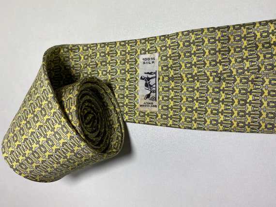 Hermes Tie Vintage Silk 7189 UA - image 3