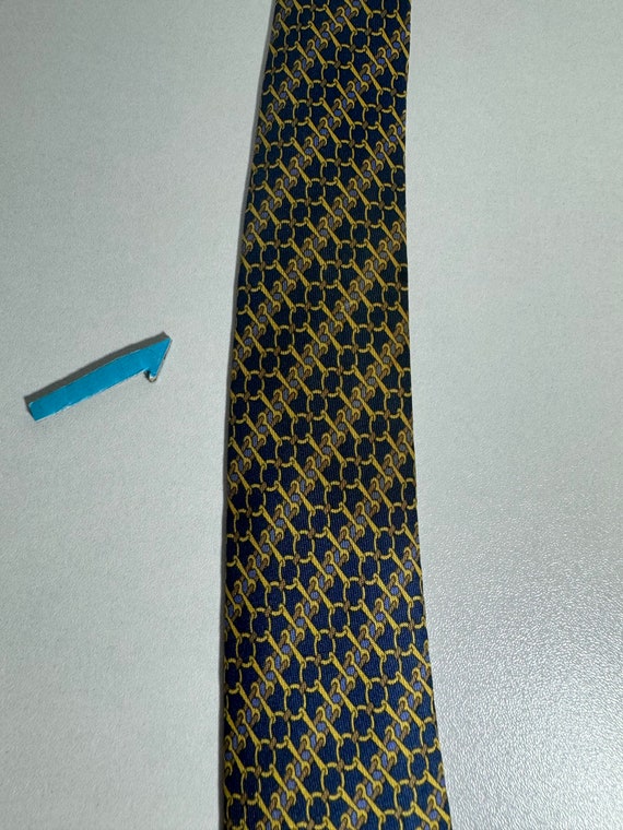 Hermes Tie Vintage Silk / 7200 UA / - image 5