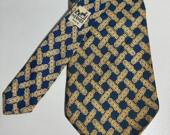 Hermes Tie Vintage Silk 493 HA