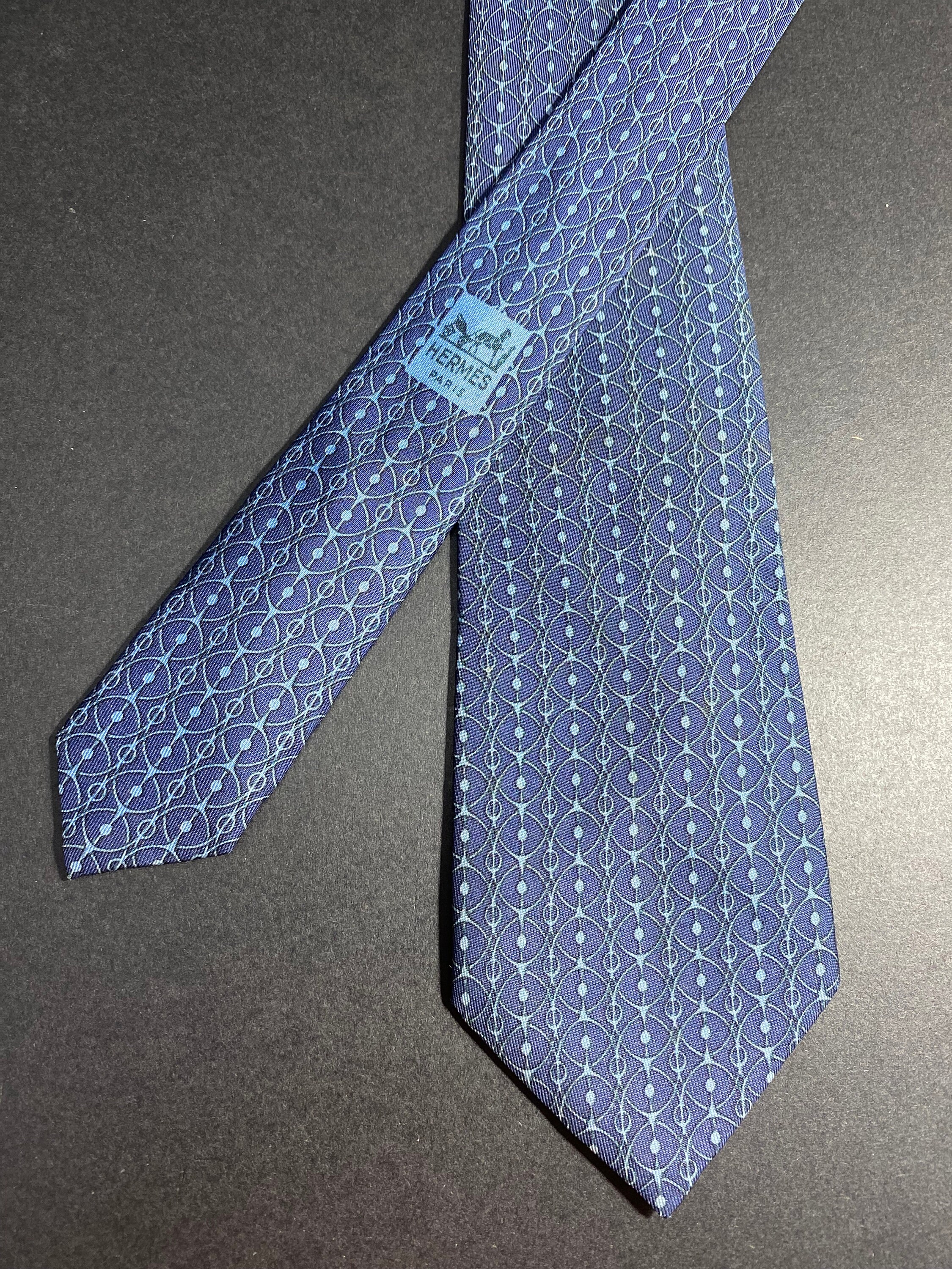 Hermes Tie Vintage Silk (928 HA)