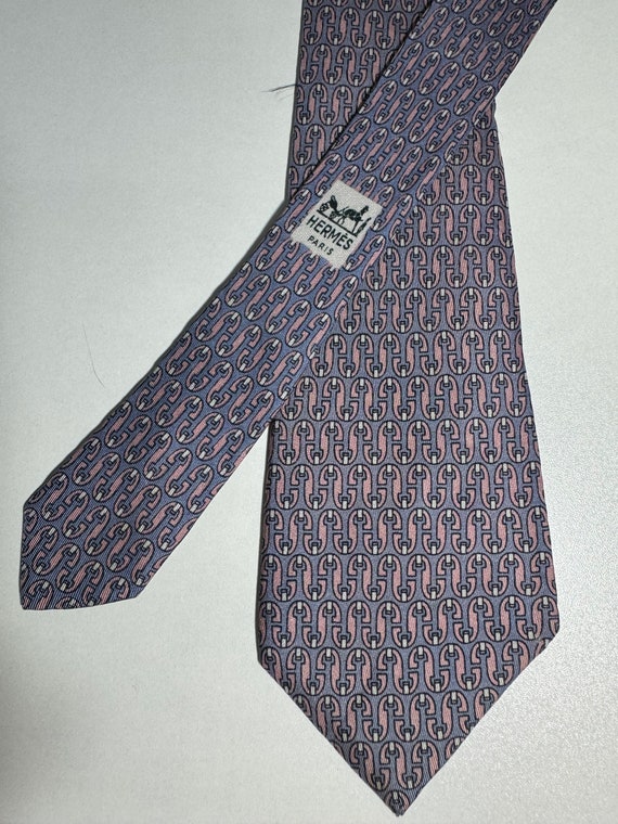 Hermes Tie Vintage Silk 734 FA - Etsy