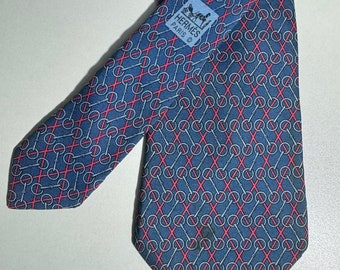 Hermes Tie Vintage Silk (((7457 HA)))