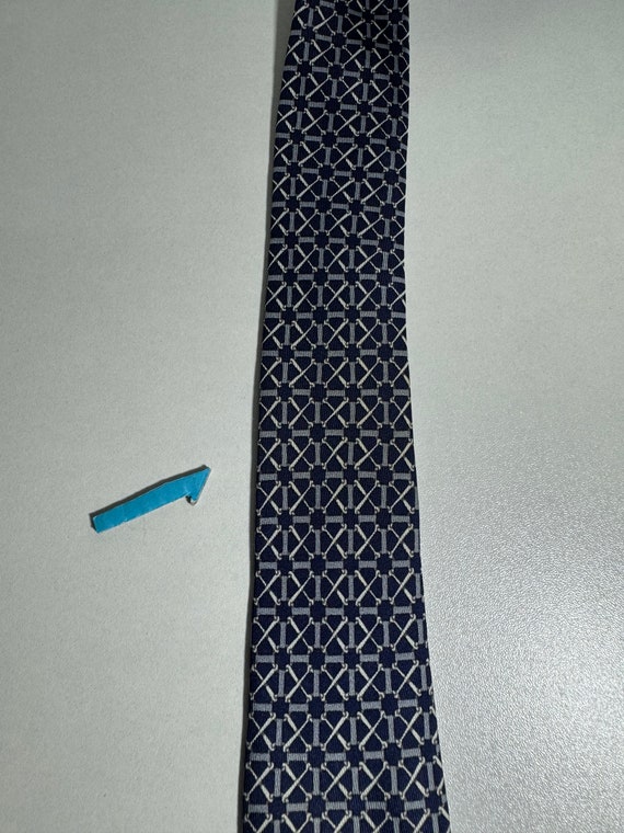 Hermes Tie Vintage Silk / 991 SA / - image 6