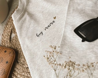 Moeder Sweatshirt/gepersonaliseerd/moeder trui/moeder trui/Moederdagcadeau/Moederdag/moeder sweatshirt/baby shower cadeau