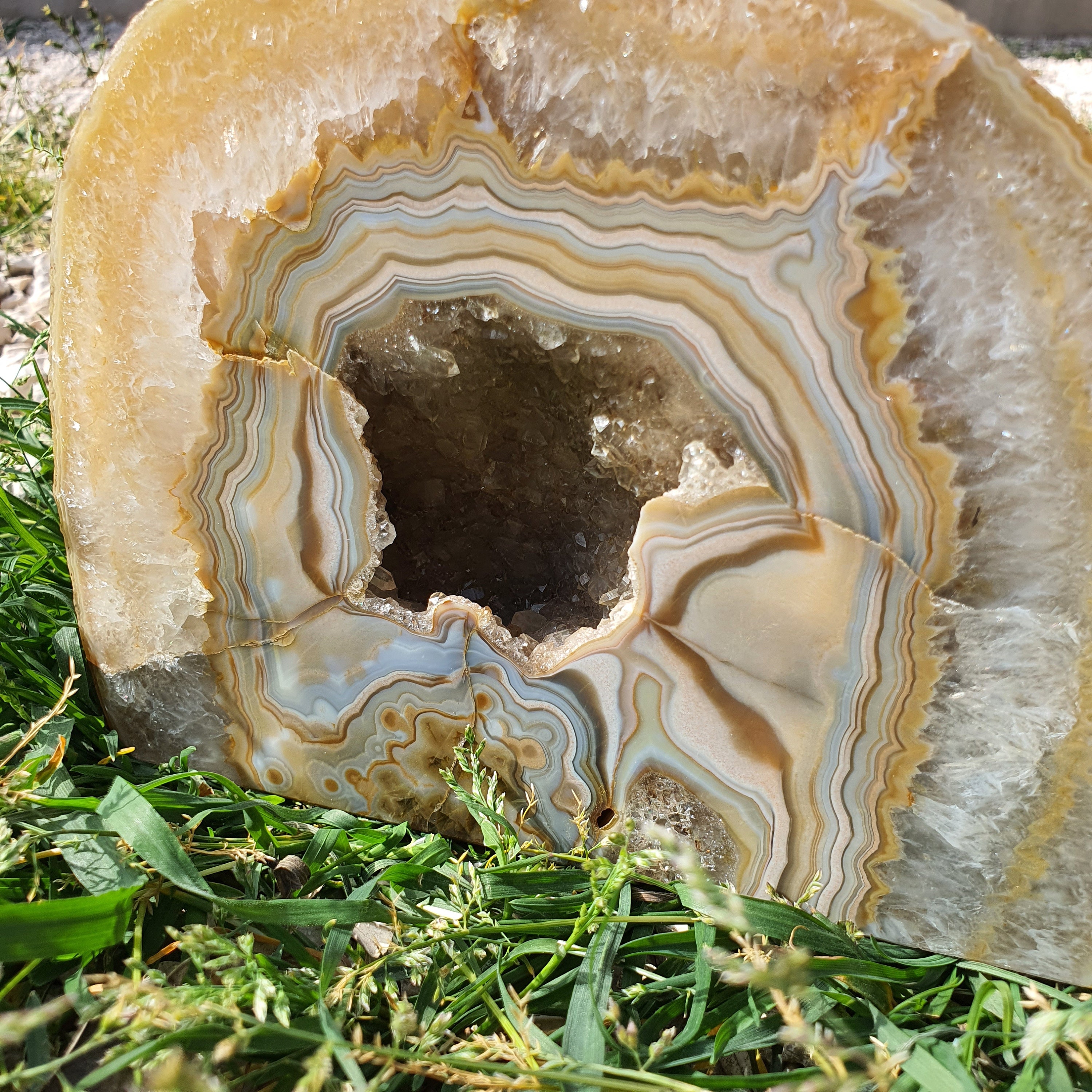 Géode Agate