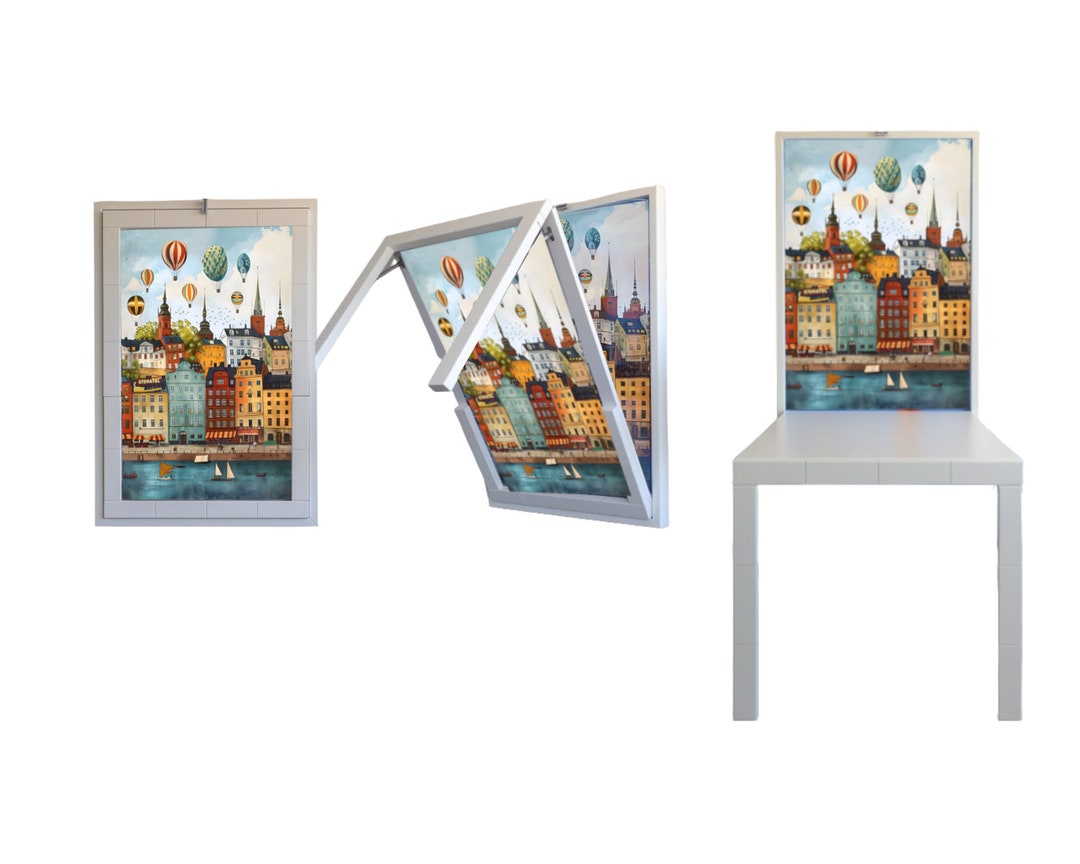 Murphy Table Drawing CUSTOMIZED MURPHY TABLE - Interior Furnishings - Wall Mounted Table ...