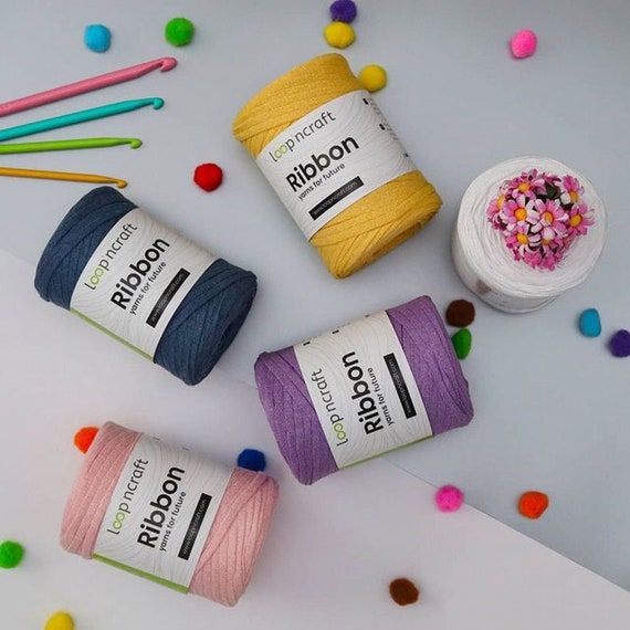 Loop'nCraft: 100% Recycled T-Shirt Yarn Loop'nCraft: 100% Recycled T-Shirt Yarn