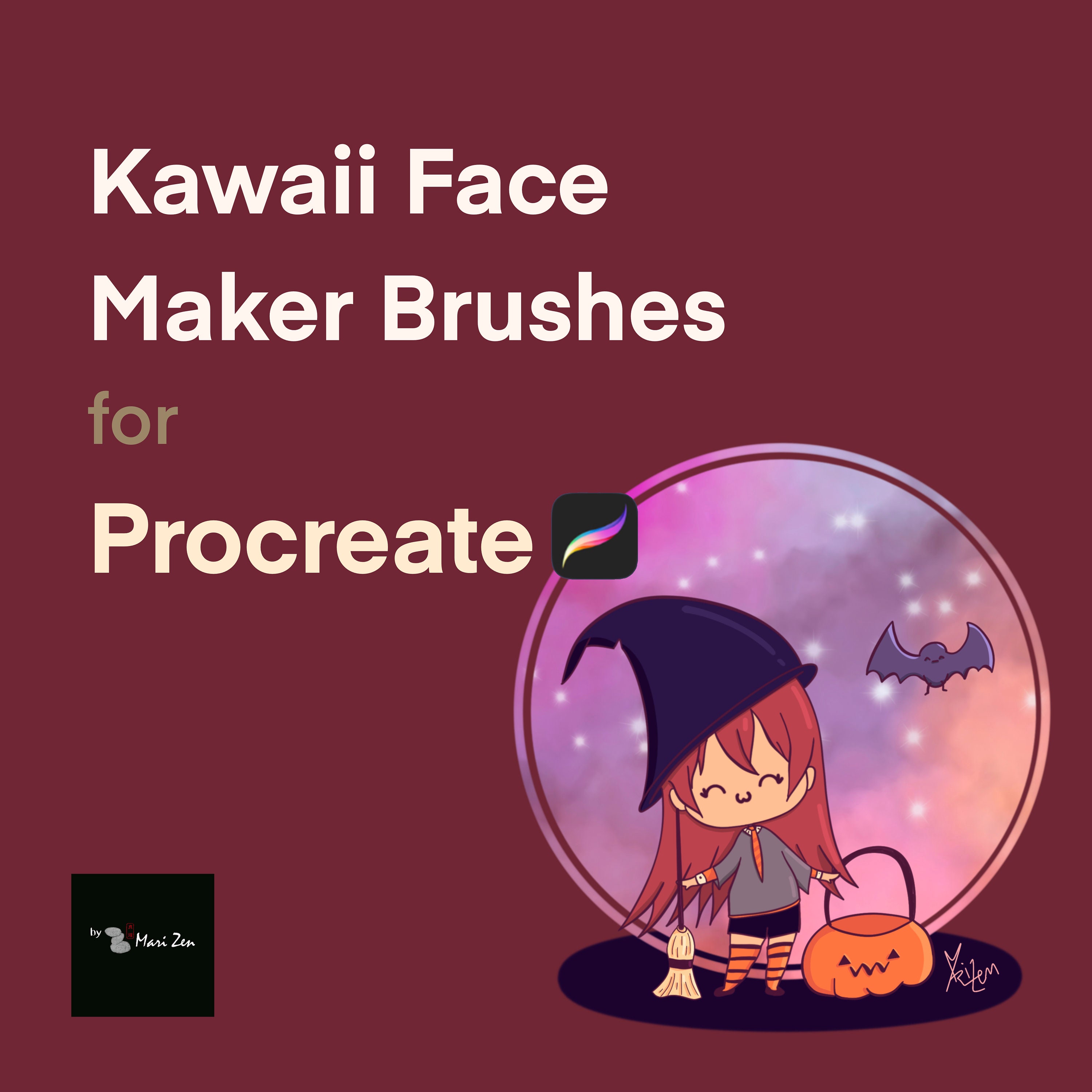 Procreate Kawaii Face Maker Brushes Kawaii Brush for - Etsy Canada Procreate Kawaii Face Maker Brushes Kawaii Brush for - Etsy Canada