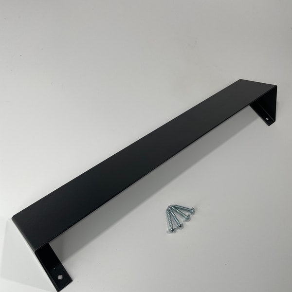 Letterbox security cowl. Simply screw on to fit to wood and upvc doors. Matt Black finish, prevents key fishing and visual inspection.
