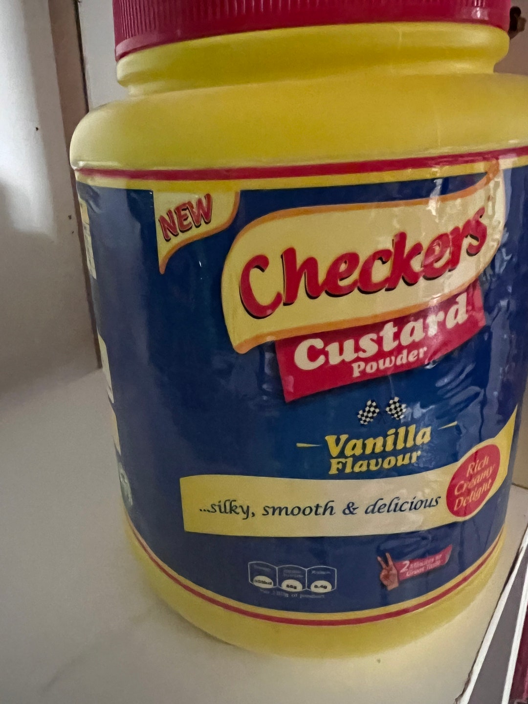 Checkers Custard Banana Flavor 2kg Etsy