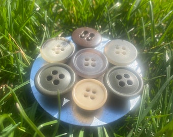 Vintage Fairycore Button Magnets