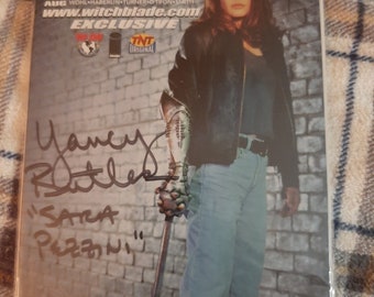 Witchblade #1 Photo Cover Edition Comic Book Autographed by Yancy Butler