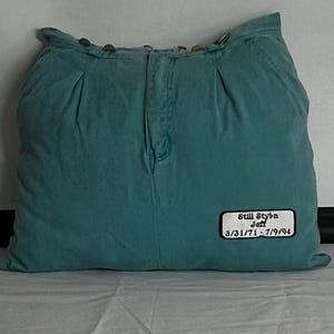 Remembrance Pillow: Memorial Keepsake Made from Loved One's Clothing image 14
