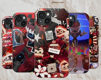 Caine The Digital Circus Phone Case, TADC Fan Art, Anime iPhone Samsung Case