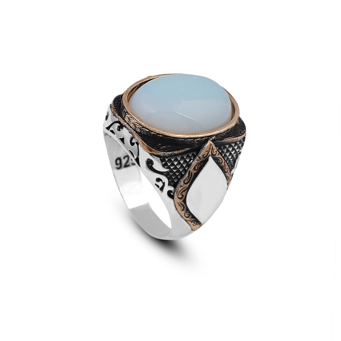 Jewellery Pit - Vintage Handmade 925 Sterling Silver Men's