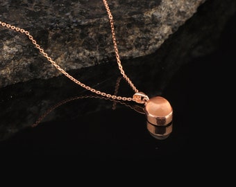 Dainty Sterling Silver Carnelian Crystal Necklace, Women's Jewelry