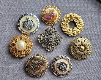 Vintage Schalclips: Klapp Modeschmuck, Schalclip