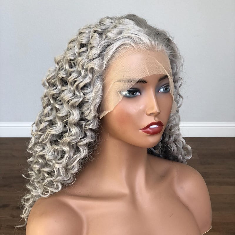 Grey and Silver Wigs - Etsy