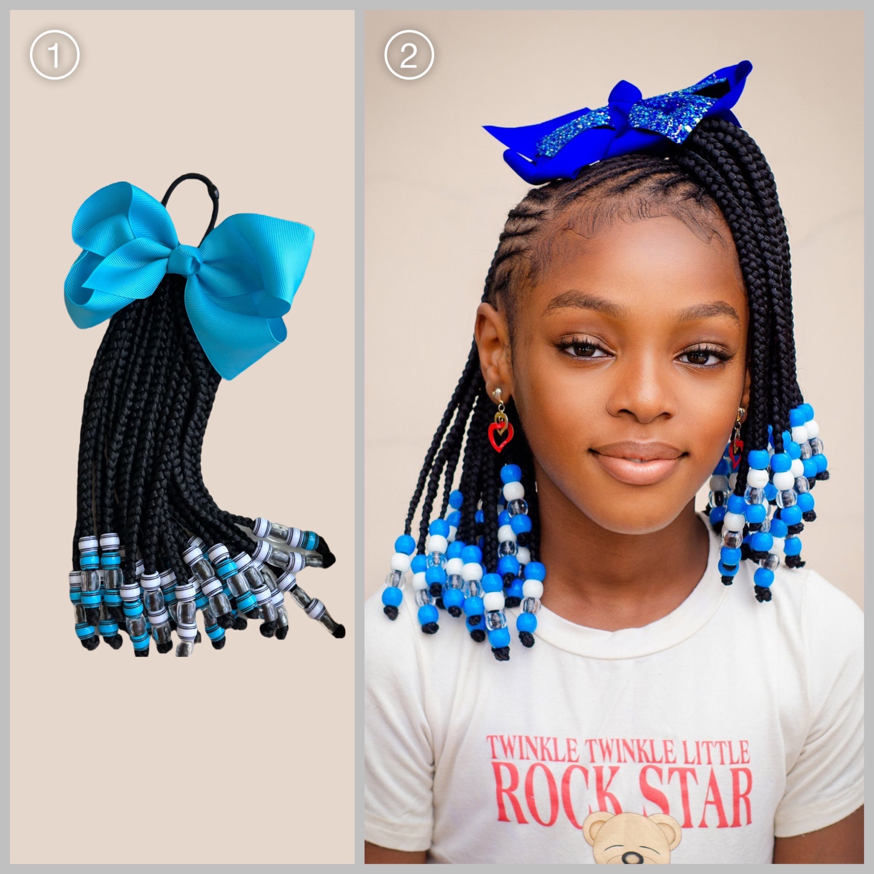 455 Pcs Locs Hair Jewelry Clear Beads Dreadlocks Accessories for Women  Cornrow Braids Dreadlock Metal Clips Shell Pendant Charms Hair Decoration
