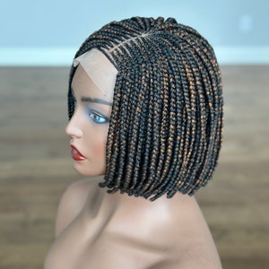 Colored Full Lace Braided Wigs 